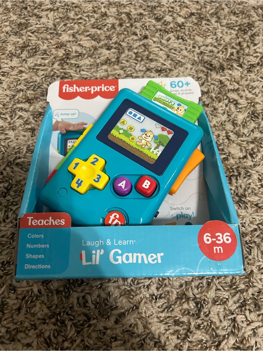 Fisher-Price Laugh & Learn Lil' Gamer - Teal Toy Game Controller